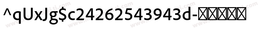 ^qUxJg$c24262543943d字体转换